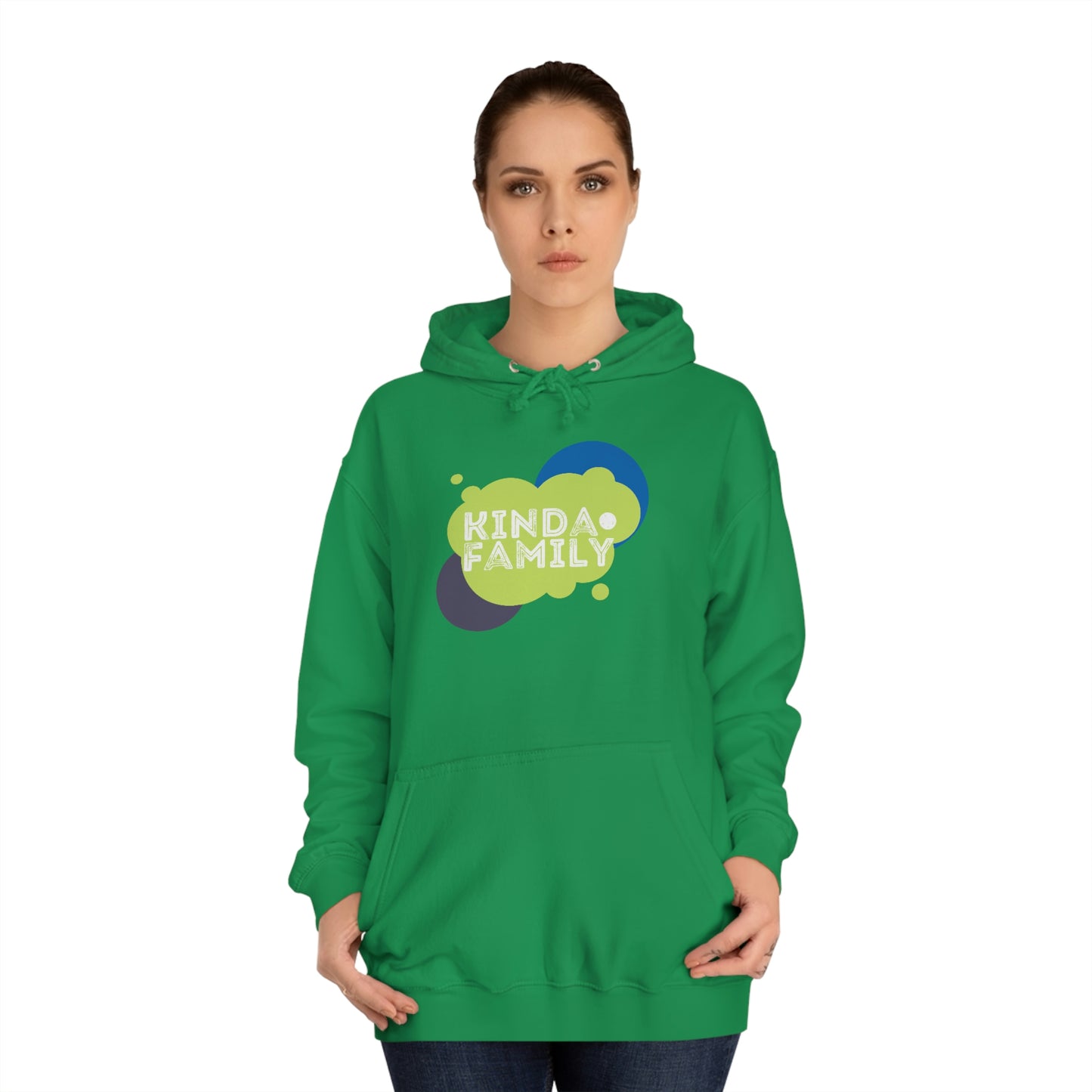 KindaFamily > Unisex College Hoodie / Buso con Capota Unisex