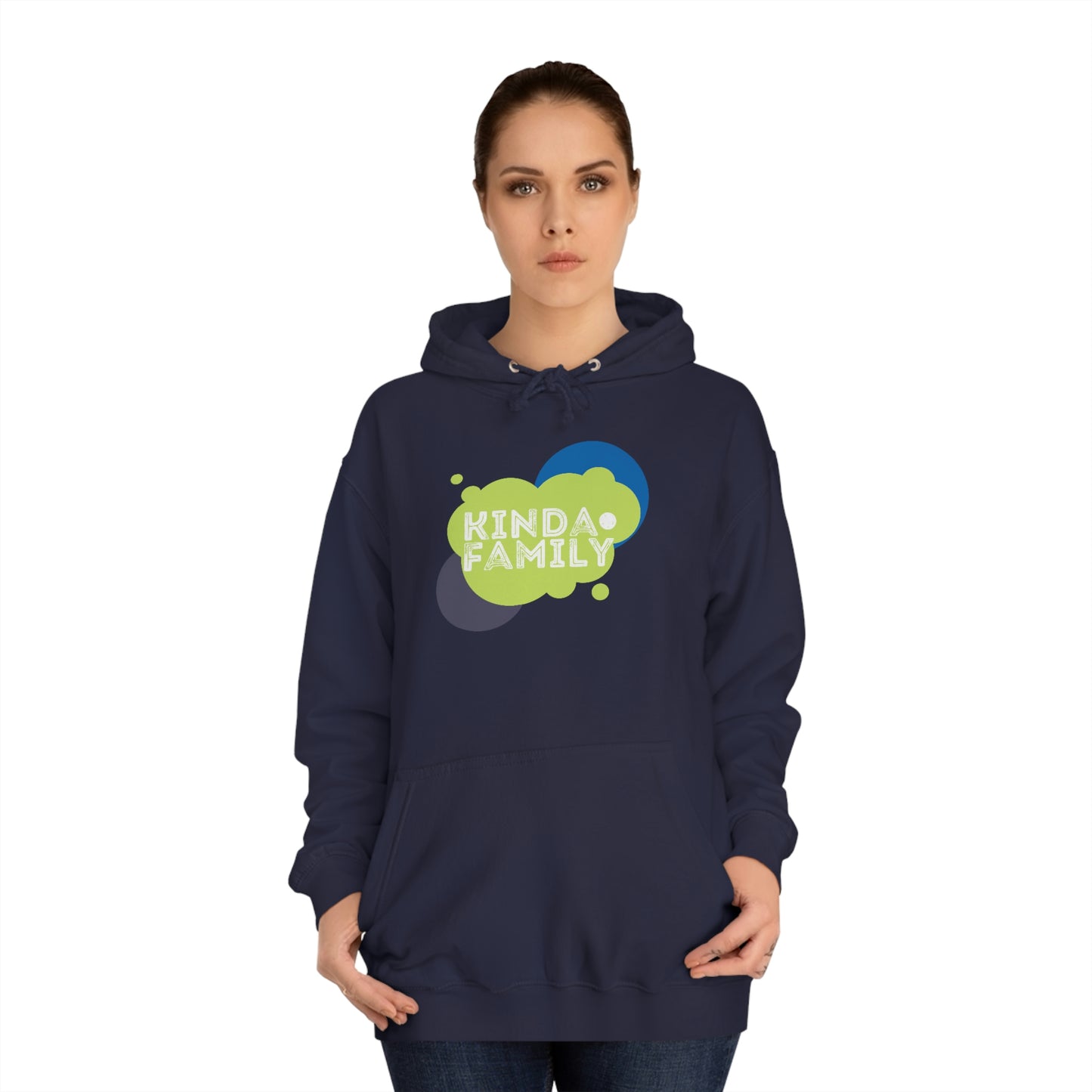 KindaFamily > Unisex College Hoodie / Buso con Capota Unisex