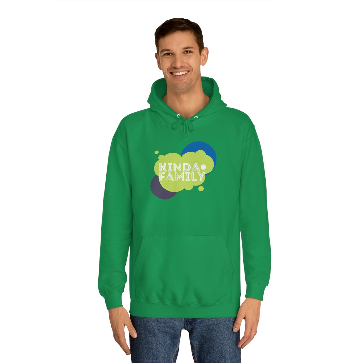 KindaFamily > Unisex College Hoodie / Buso con Capota Unisex