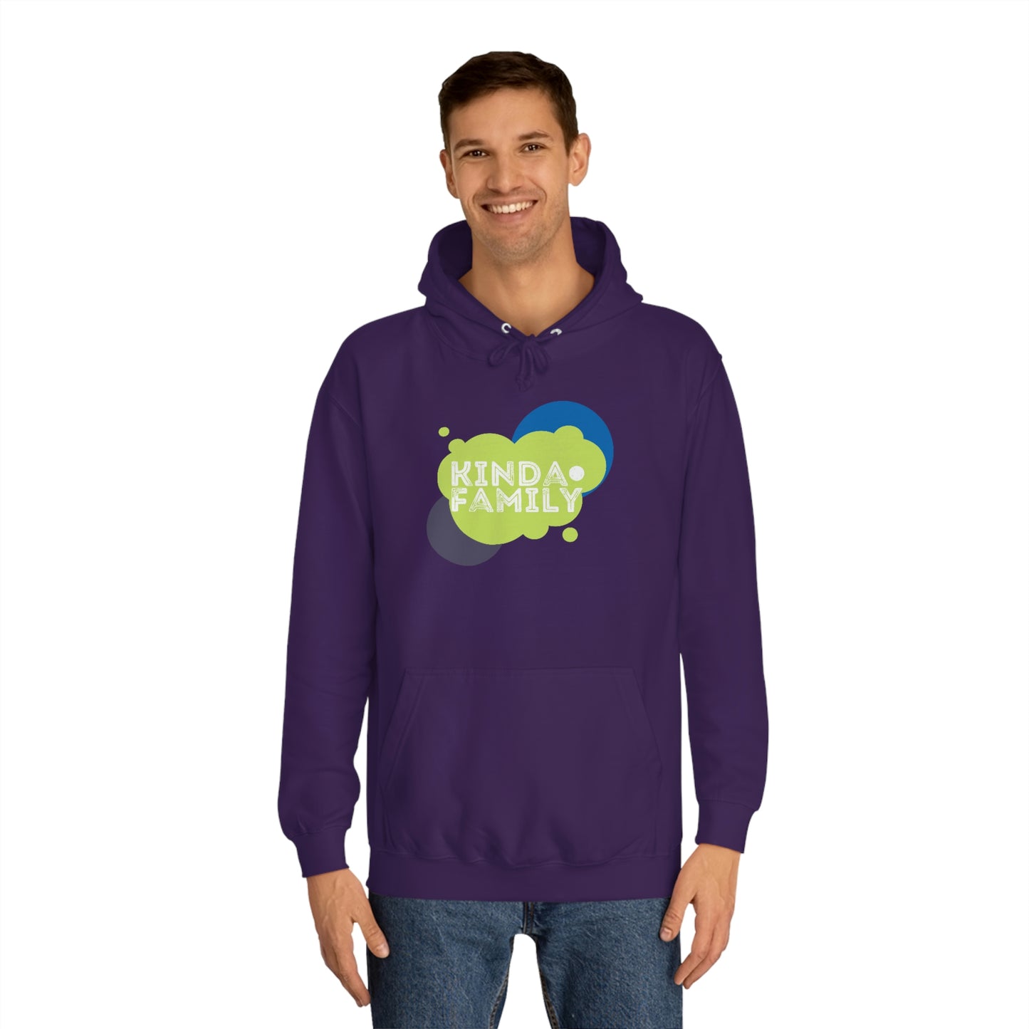 KindaFamily > Unisex College Hoodie / Buso con Capota Unisex