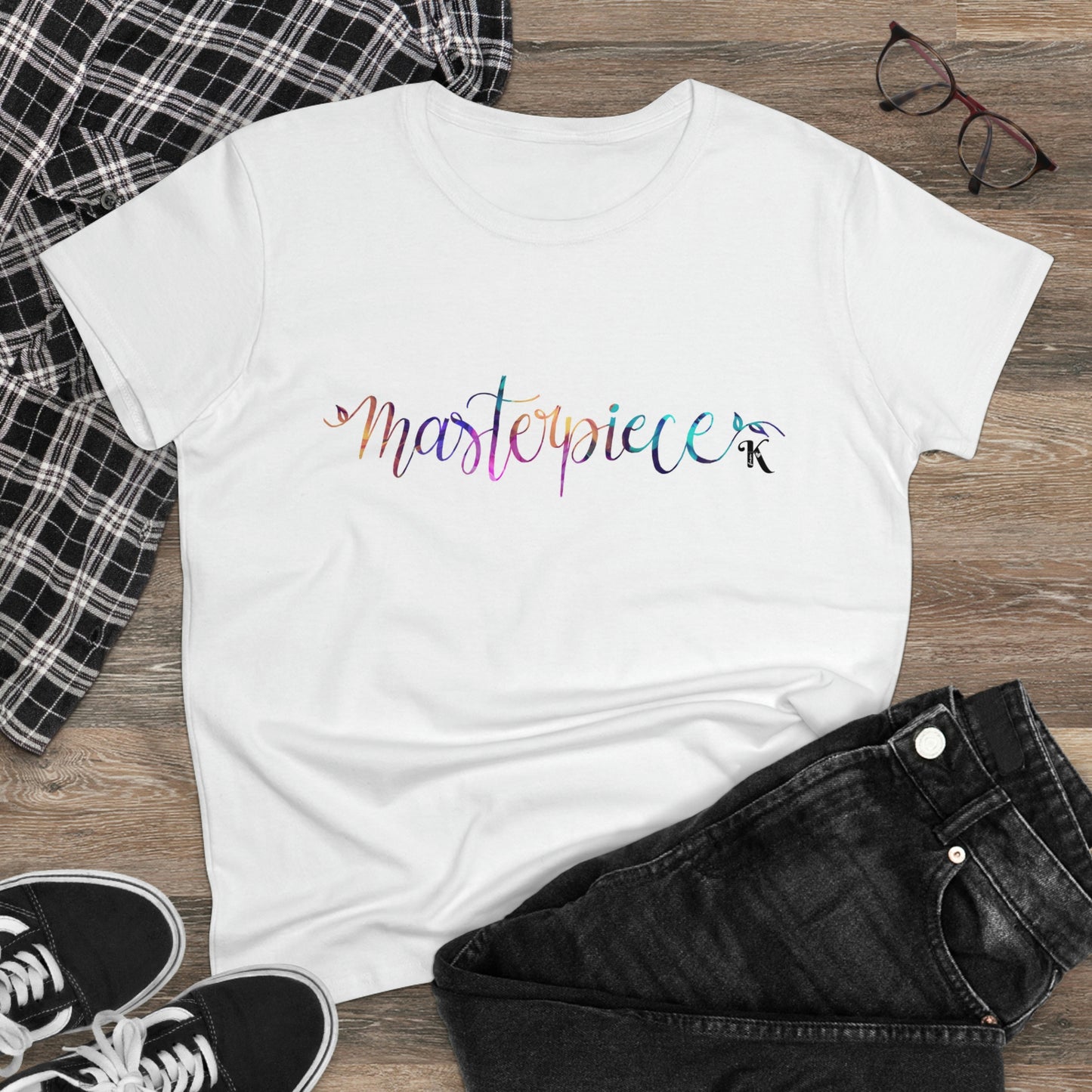 Masterpiece e2.10 > Women's Midweight Cotton Tee / Camiseta de algodón para mujer (Colorful)
