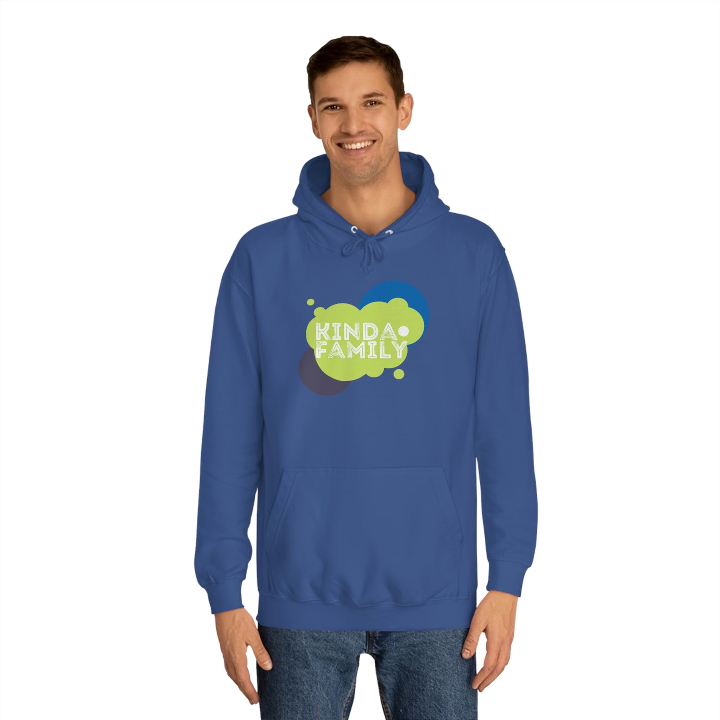 KindaFamily > Unisex College Hoodie / Buso con Capota Unisex