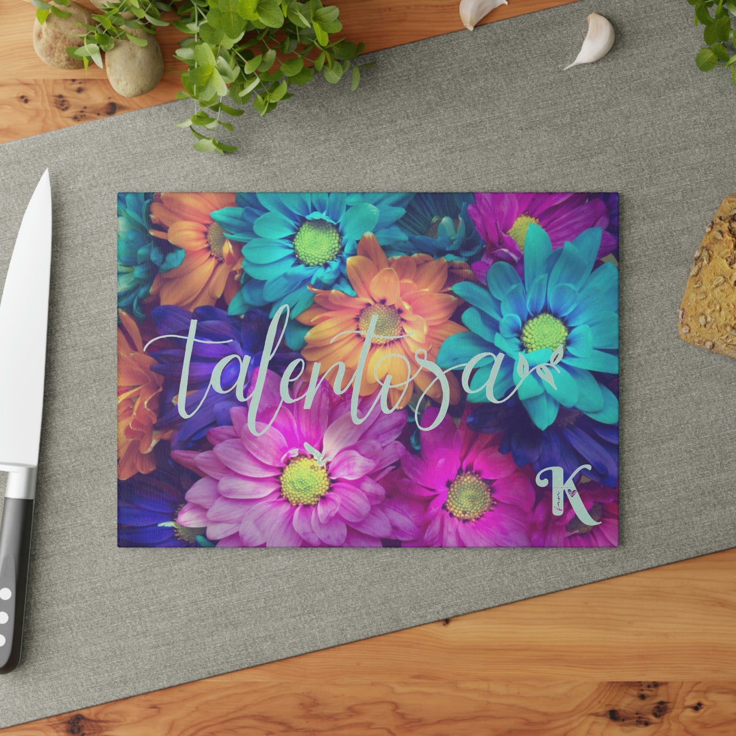 Talentosa p31.17 > Tabla de Cortar Vidrio / Glass Cutting Board (NM)