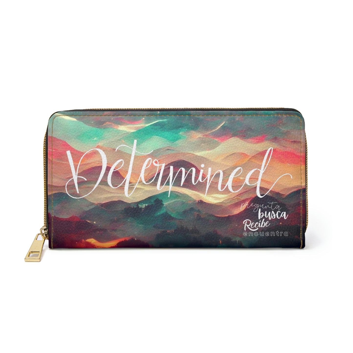 Determined m7.8 >> Zipper Wallet / Billetera