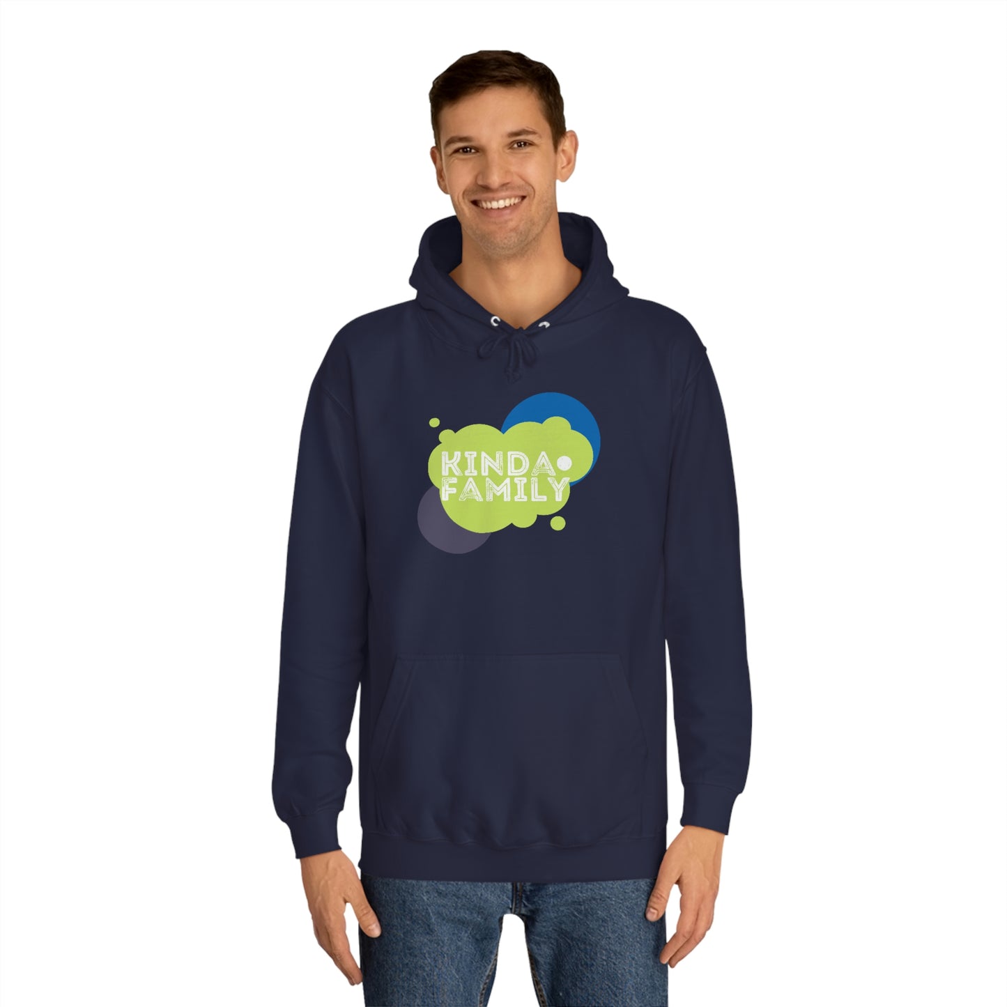 KindaFamily > Unisex College Hoodie / Buso con Capota Unisex
