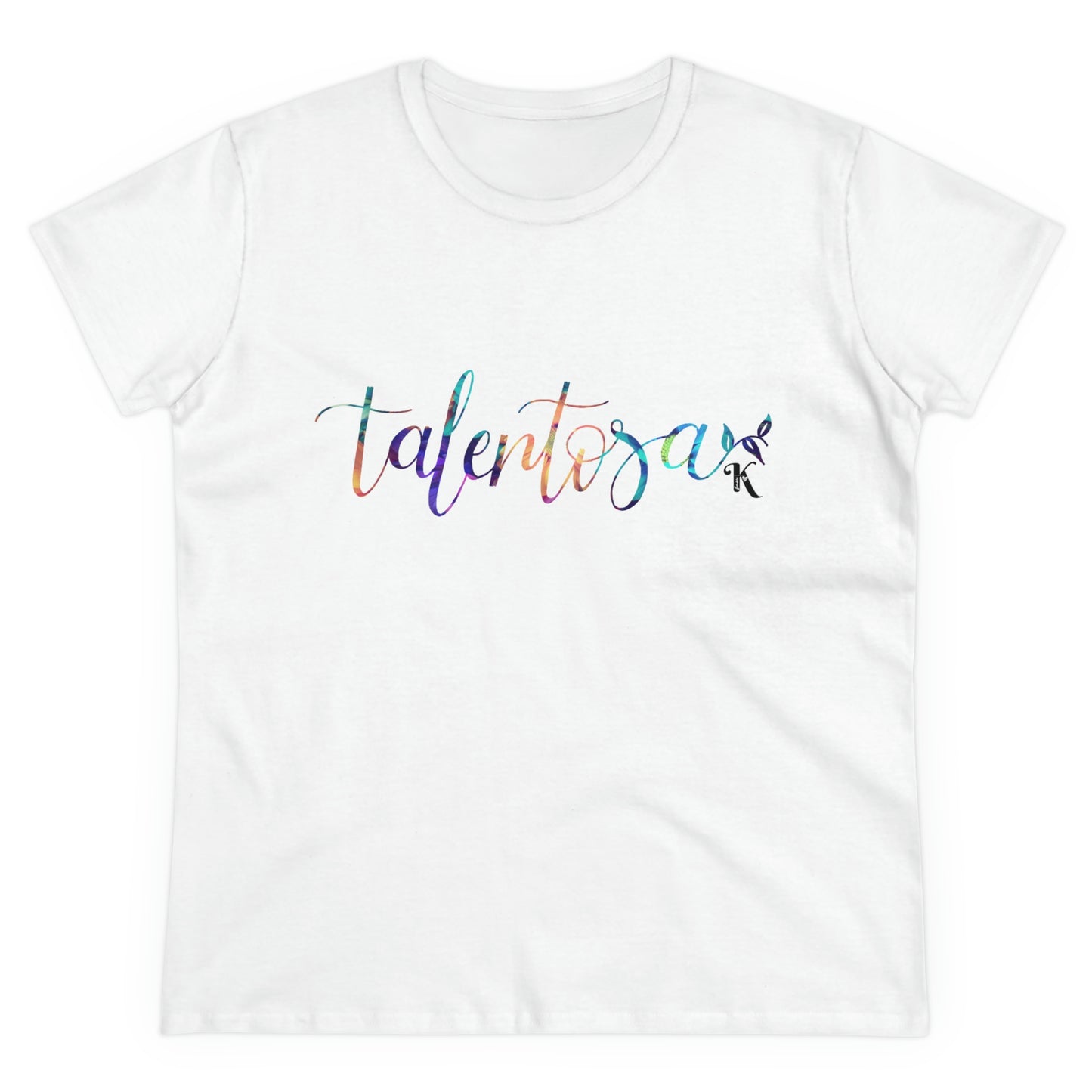 Talentosa p31.17 > Women's Midweight Cotton Tee / Camiseta de algodón para mujer (colorful)