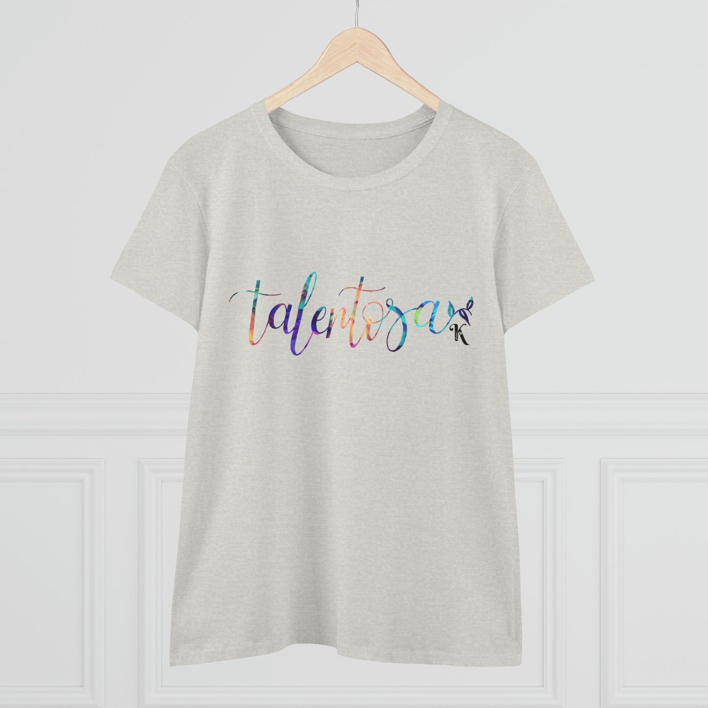Talentosa p31.17 > Women's Midweight Cotton Tee / Camiseta de algodón para mujer (colorful)