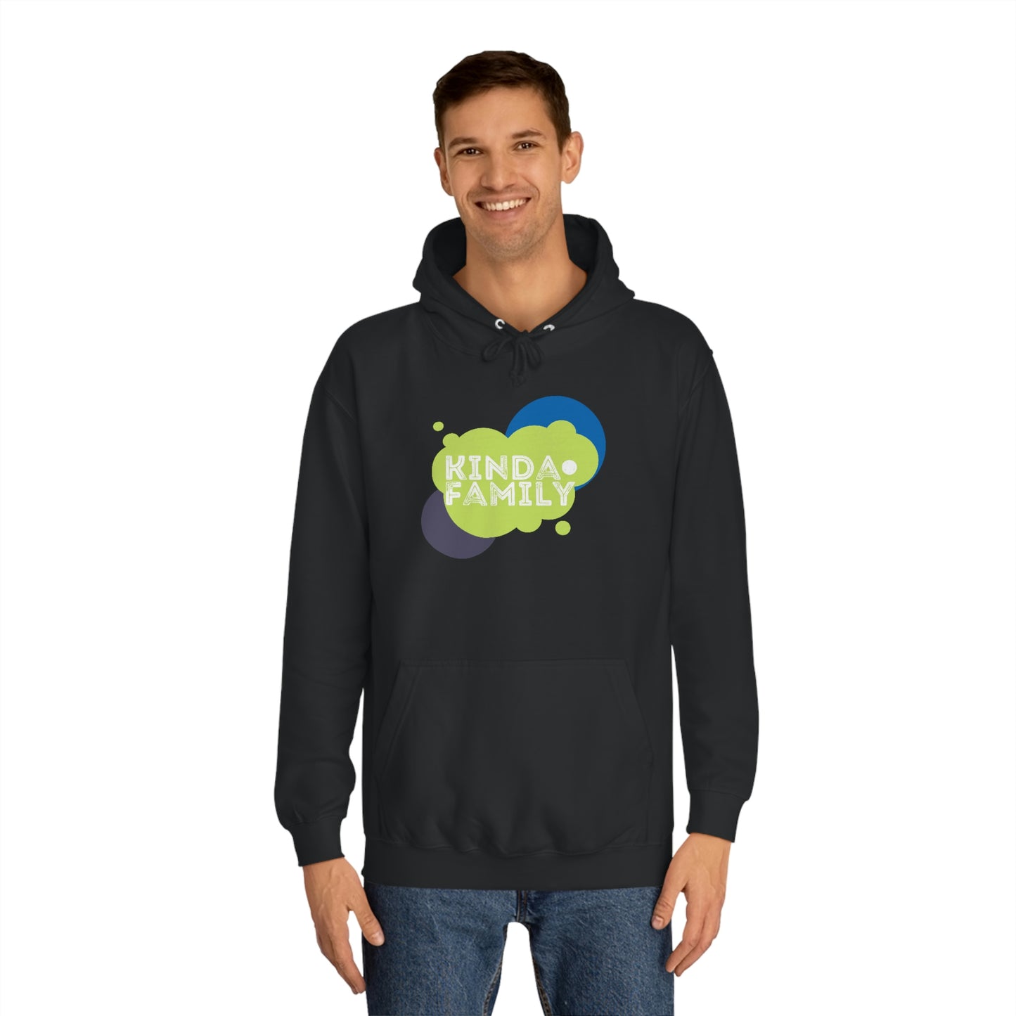 KindaFamily > Unisex College Hoodie / Buso con Capota Unisex