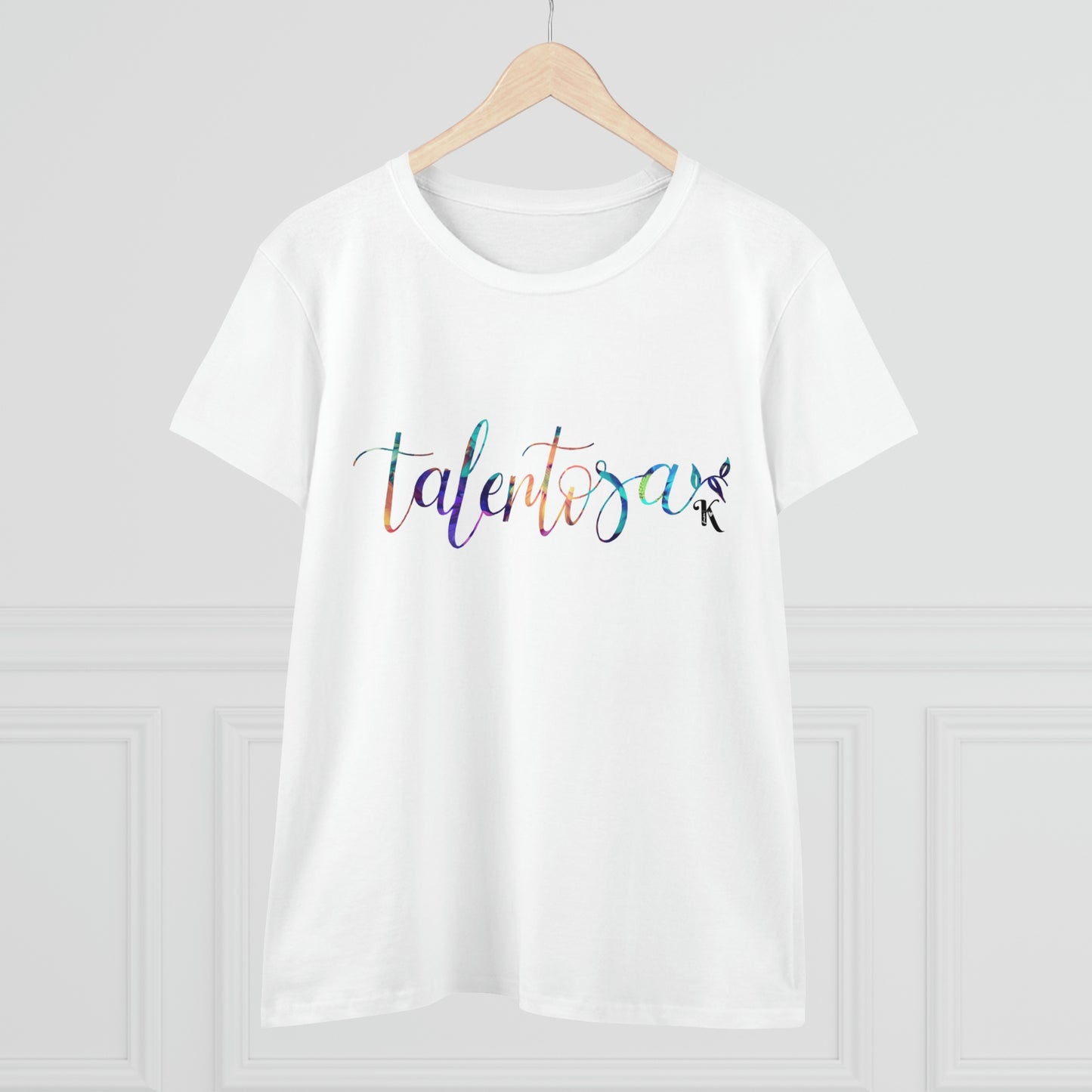 Talentosa p31.17 > Women's Midweight Cotton Tee / Camiseta de algodón para mujer (colorful)