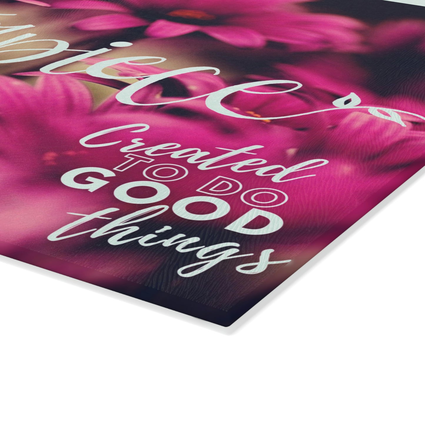 Masterpiece e2.10 > Tabla de Cortar Vidrio Msj / Glass Cutting Board Message